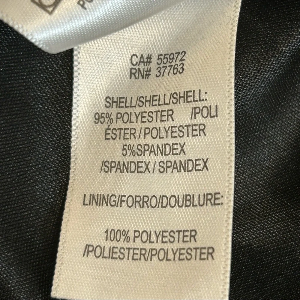 Black Sleeveless Maxi Dress From Laundry by Shelli Segal Sz 2 Cocktail Occasion - Picture 8 of 10
